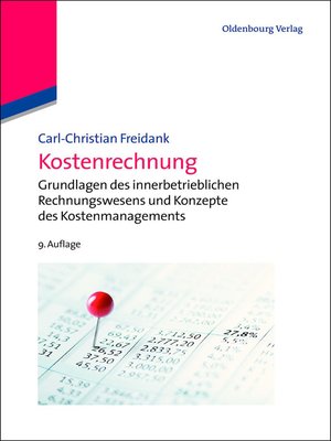 cover image of Kostenrechnung